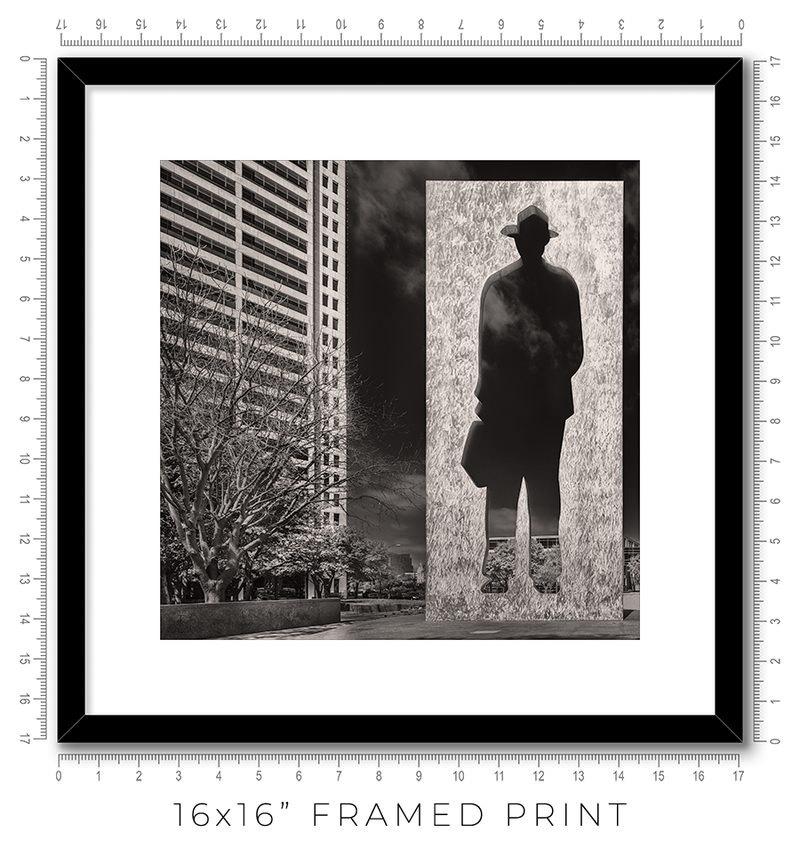 Man with Briefcase - Igor Menaker Fine Art Photography