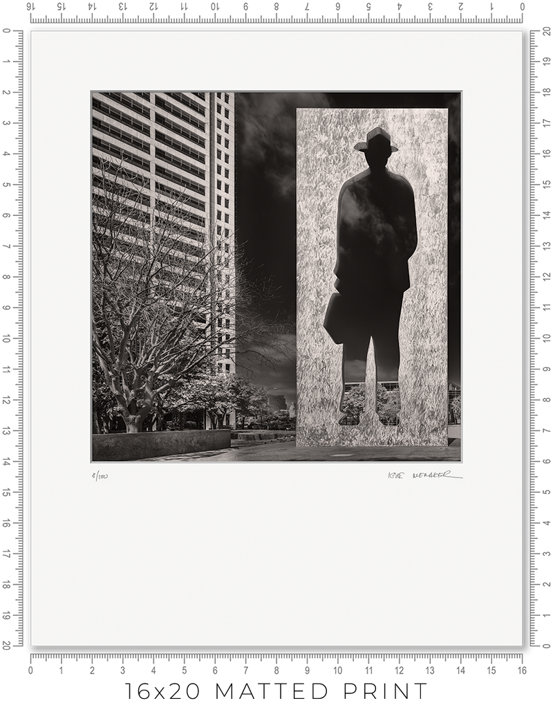 Man with Briefcase - Igor Menaker Fine Art Photography