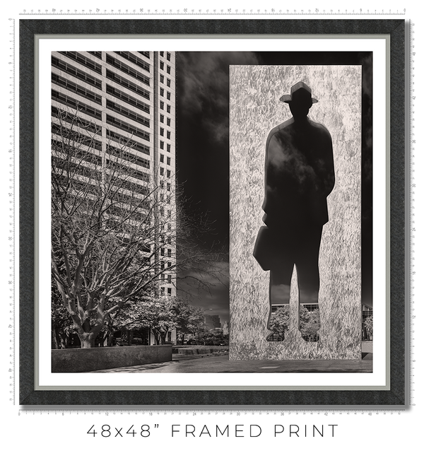 Man with Briefcase - Igor Menaker Fine Art Photography