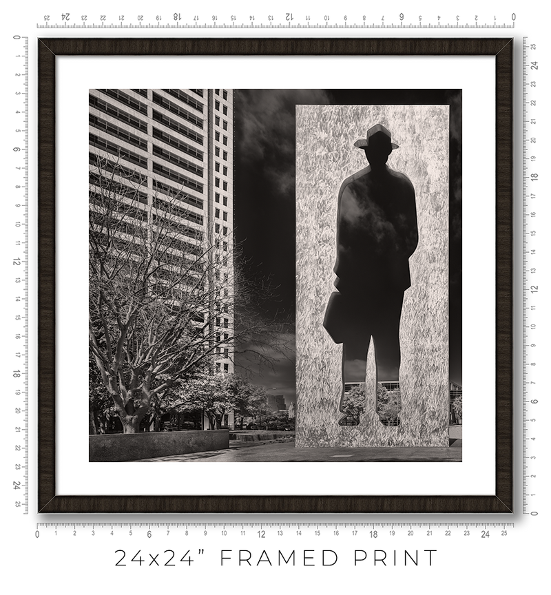 Man with Briefcase - Igor Menaker Fine Art Photography