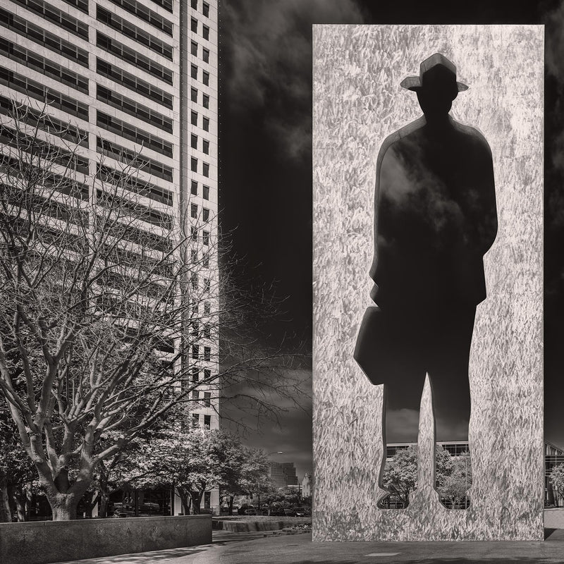 Man with Briefcase - Igor Menaker Fine Art Photography