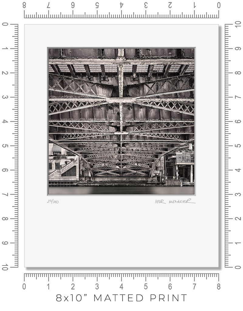 Dearborn Street Bridge - Igor Menaker Fine Art Photography