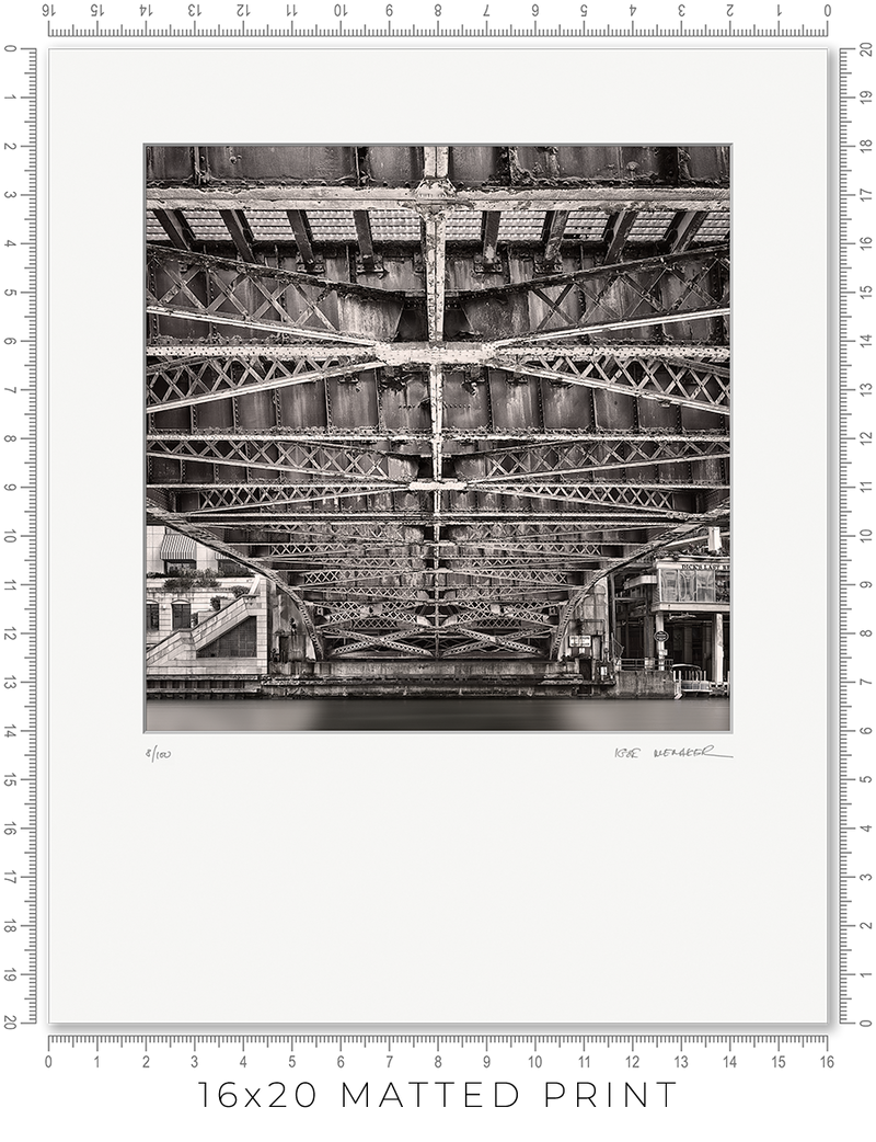 Dearborn Street Bridge - Igor Menaker Fine Art Photography
