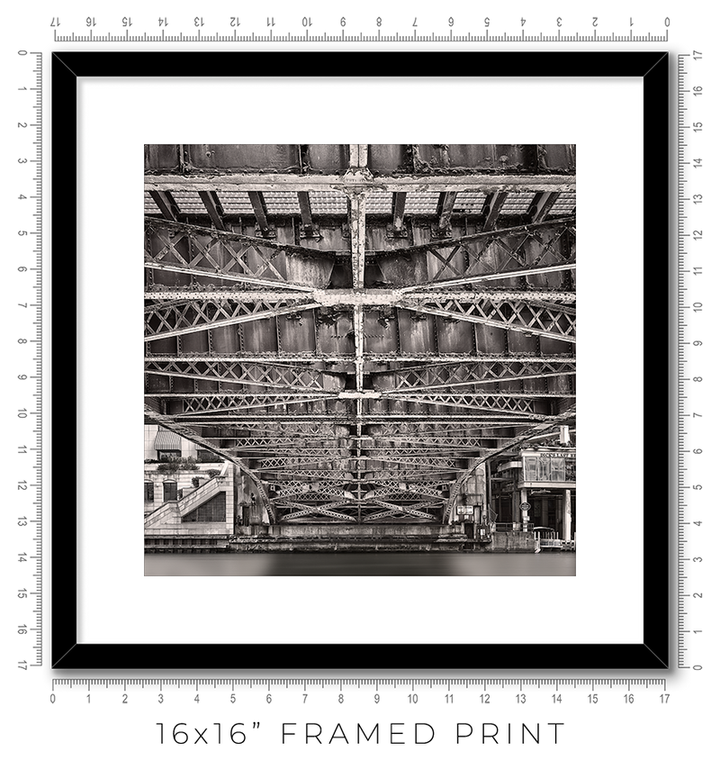 Dearborn Street Bridge - Igor Menaker Fine Art Photography