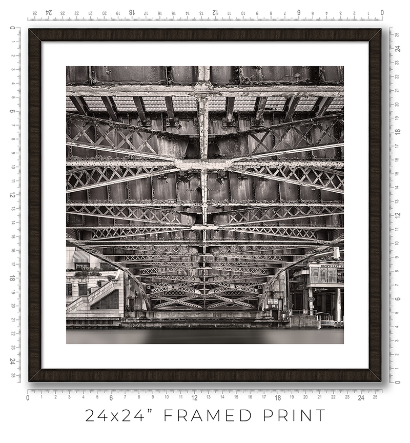 Dearborn Street Bridge - Igor Menaker Fine Art Photography