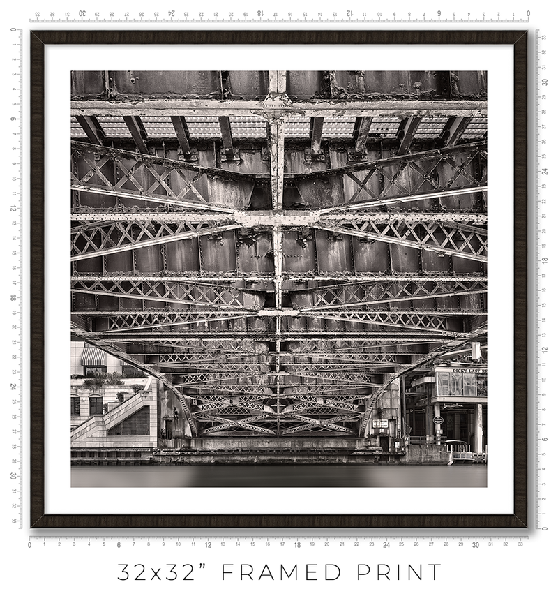 Dearborn Street Bridge - Igor Menaker Fine Art Photography