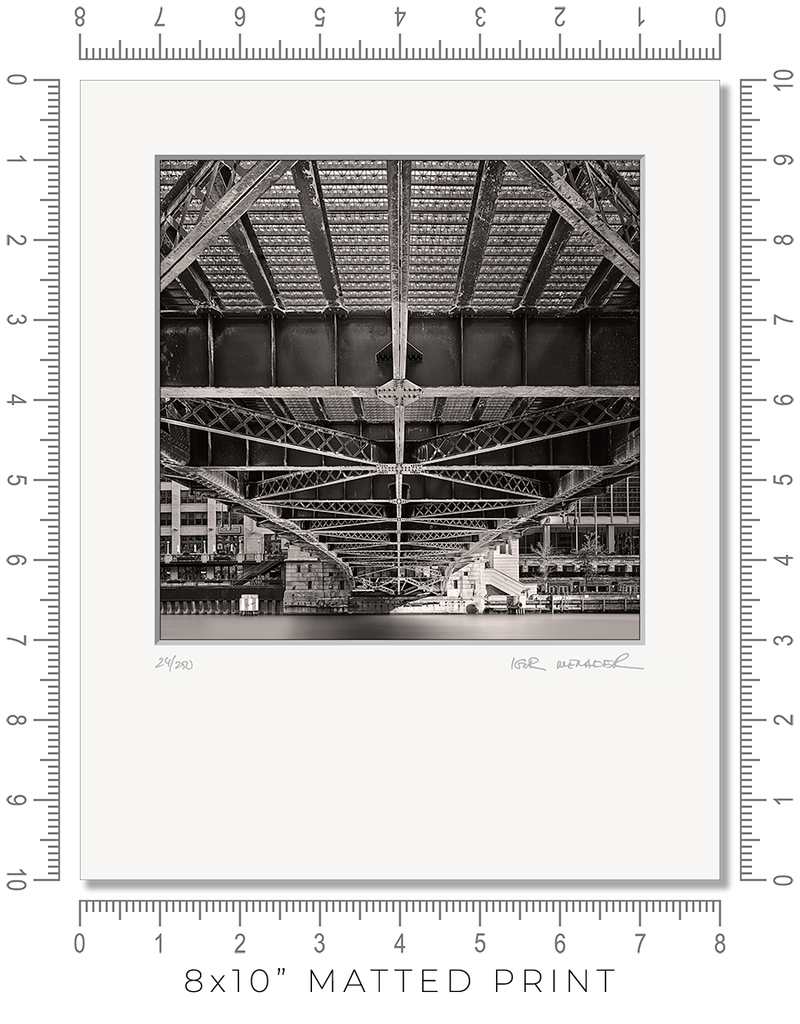 Clark Street Bridge - Igor Menaker Fine Art Photography