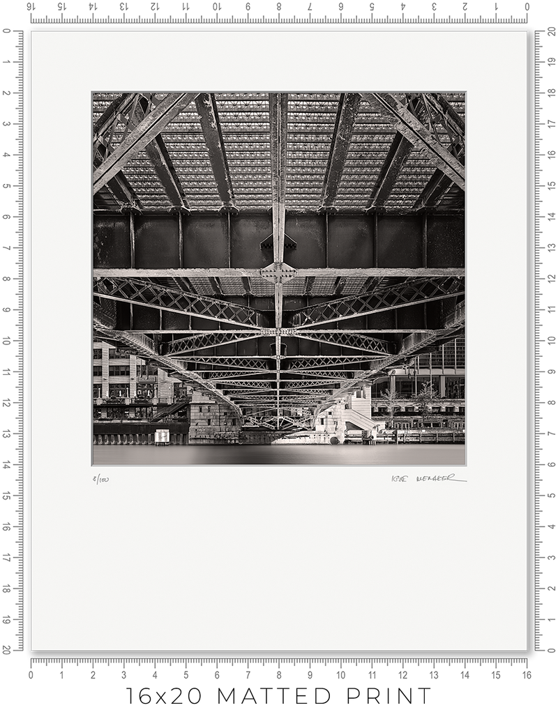 Clark Street Bridge - Igor Menaker Fine Art Photography