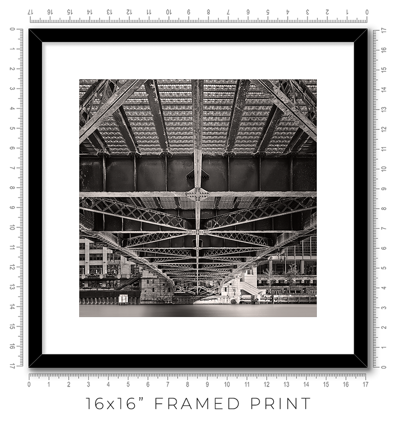 Clark Street Bridge - Igor Menaker Fine Art Photography