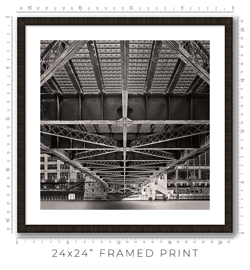 Clark Street Bridge - Igor Menaker Fine Art Photography
