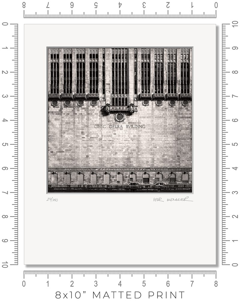 Civic Opera - Igor Menaker Fine Art Photography