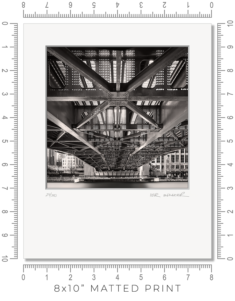 Columbus Drive Bridge - Igor Menaker Fine Art Photography