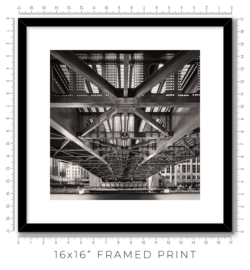 Columbus Drive Bridge - Igor Menaker Fine Art Photography