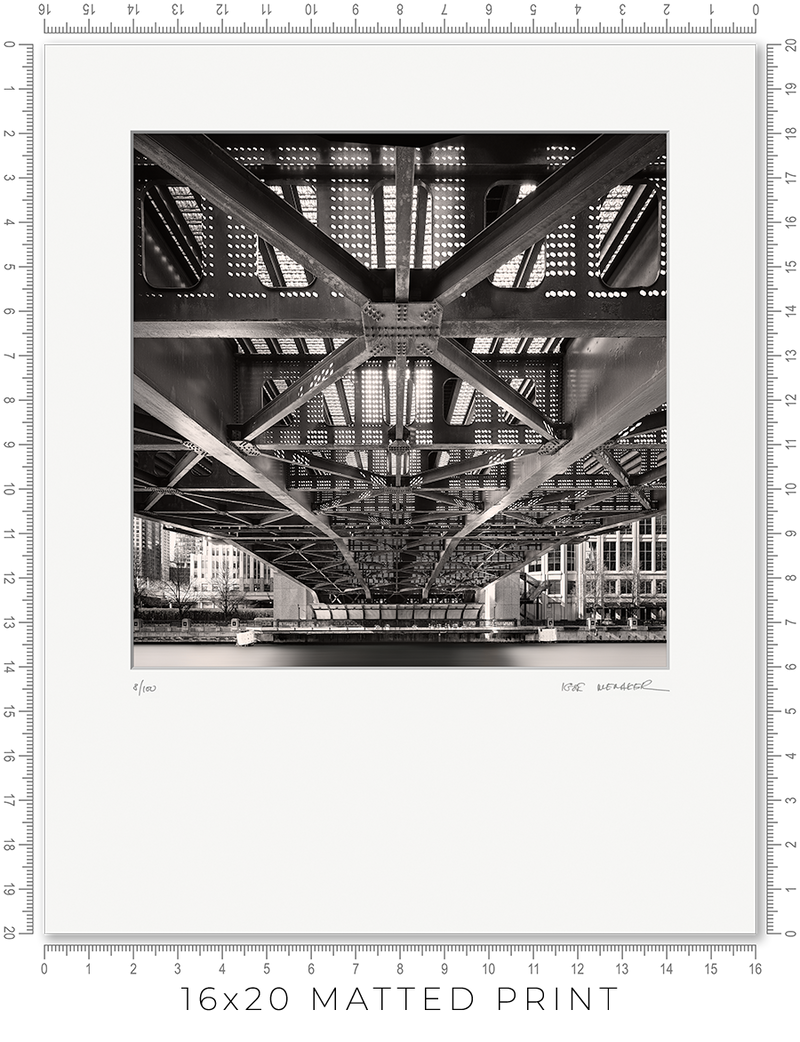 Columbus Drive Bridge - Igor Menaker Fine Art Photography