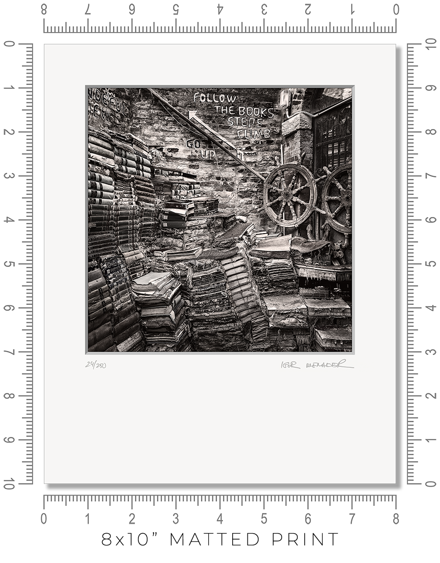 Libreria Acqua Alta - Igor Menaker Fine Art Photography
