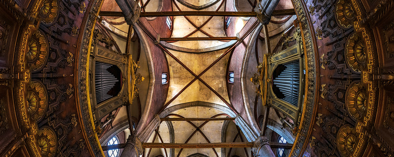 Choir in Basilica dei Frari in Venice