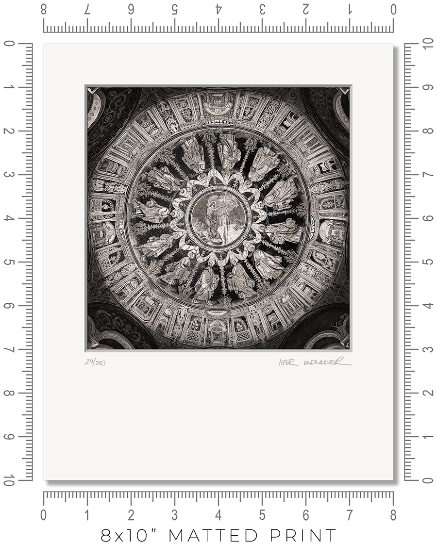 Baptistery of Neon in Ravenna - Igor Menaker Fine Art Photography
