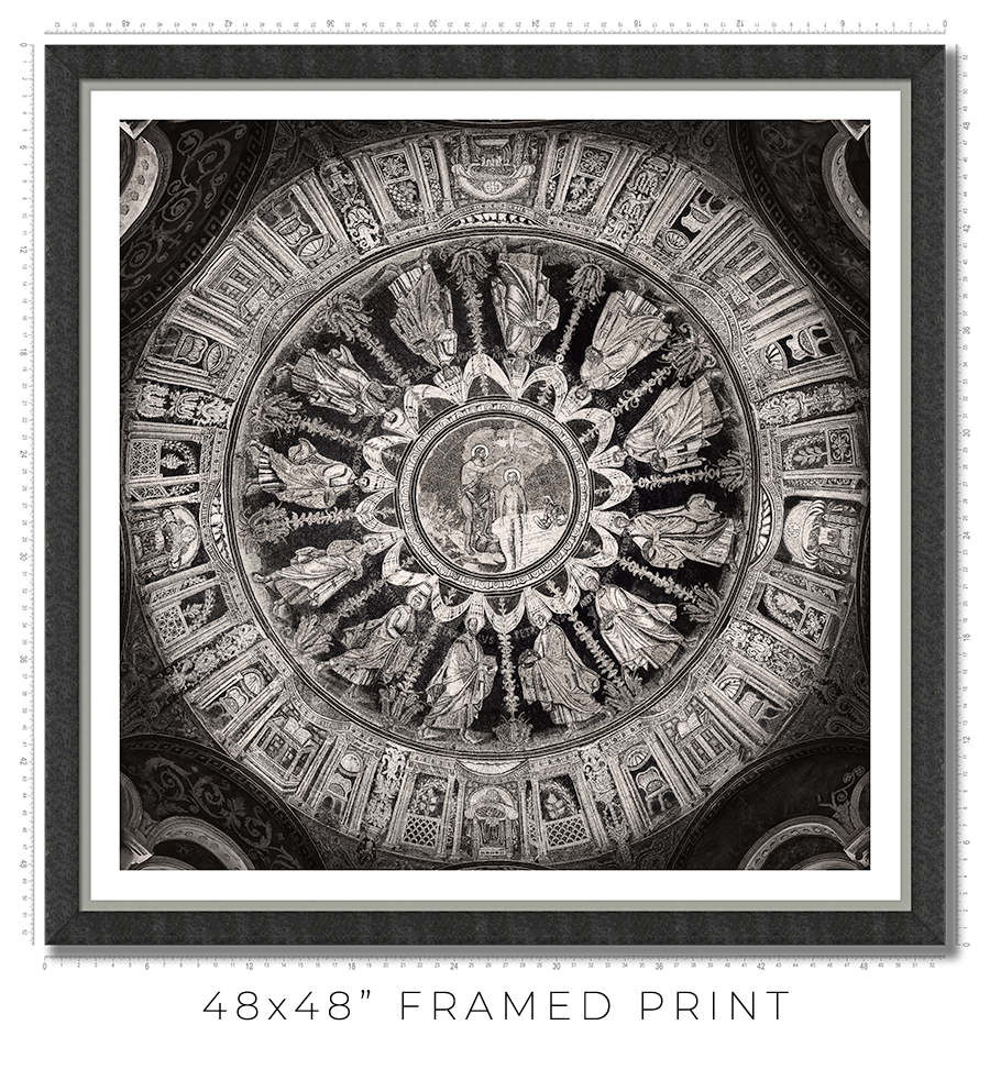 Baptistery of Neon in Ravenna - Igor Menaker Fine Art Photography