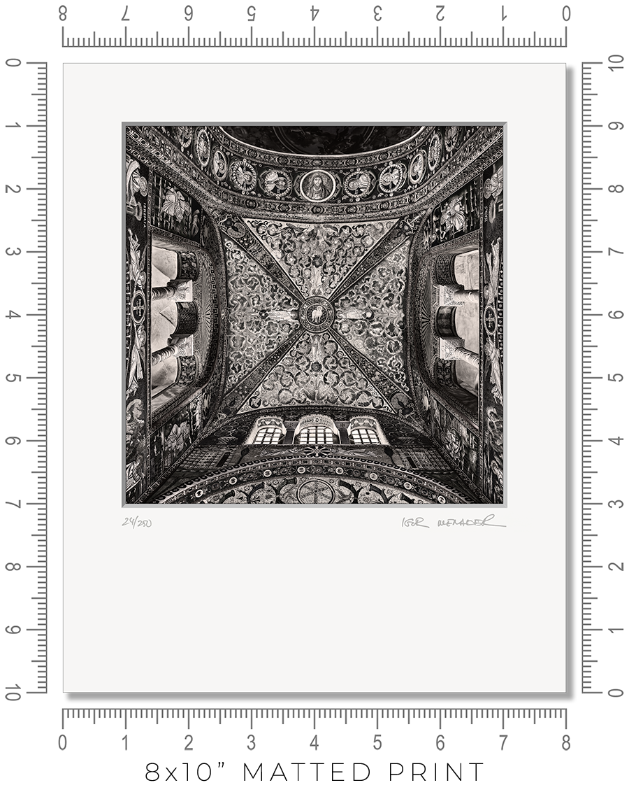 San Vitale Vault - Igor Menaker Fine Art Photography