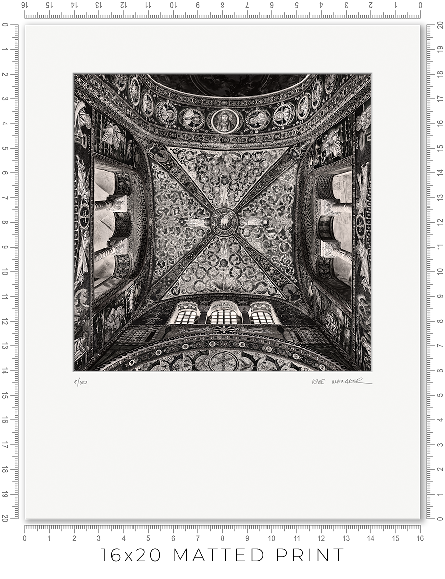 San Vitale Vault - Igor Menaker Fine Art Photography