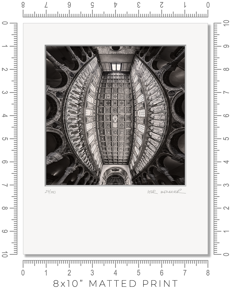 Sant Apollinare Nuovo in Ravenna - Igor Menaker Fine Art Photography