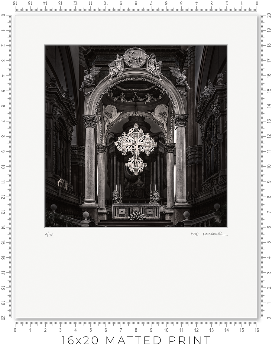 San Petronio Cross - Igor Menaker Fine Art Photography