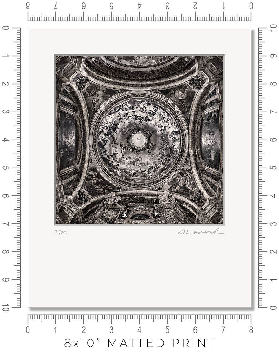 St Ignatius of Loyola in Rome - Igor Menaker Fine Art Photography