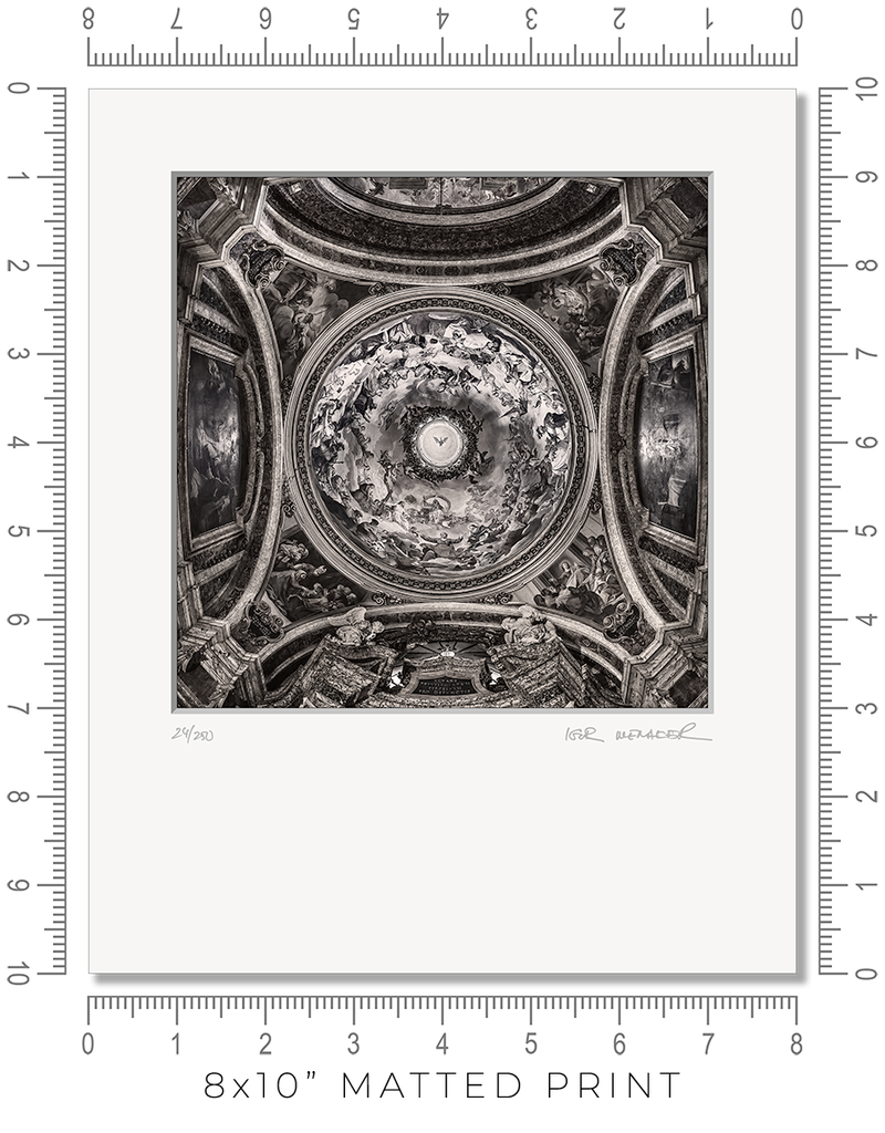 St Ignatius of Loyola in Rome - Igor Menaker Fine Art Photography
