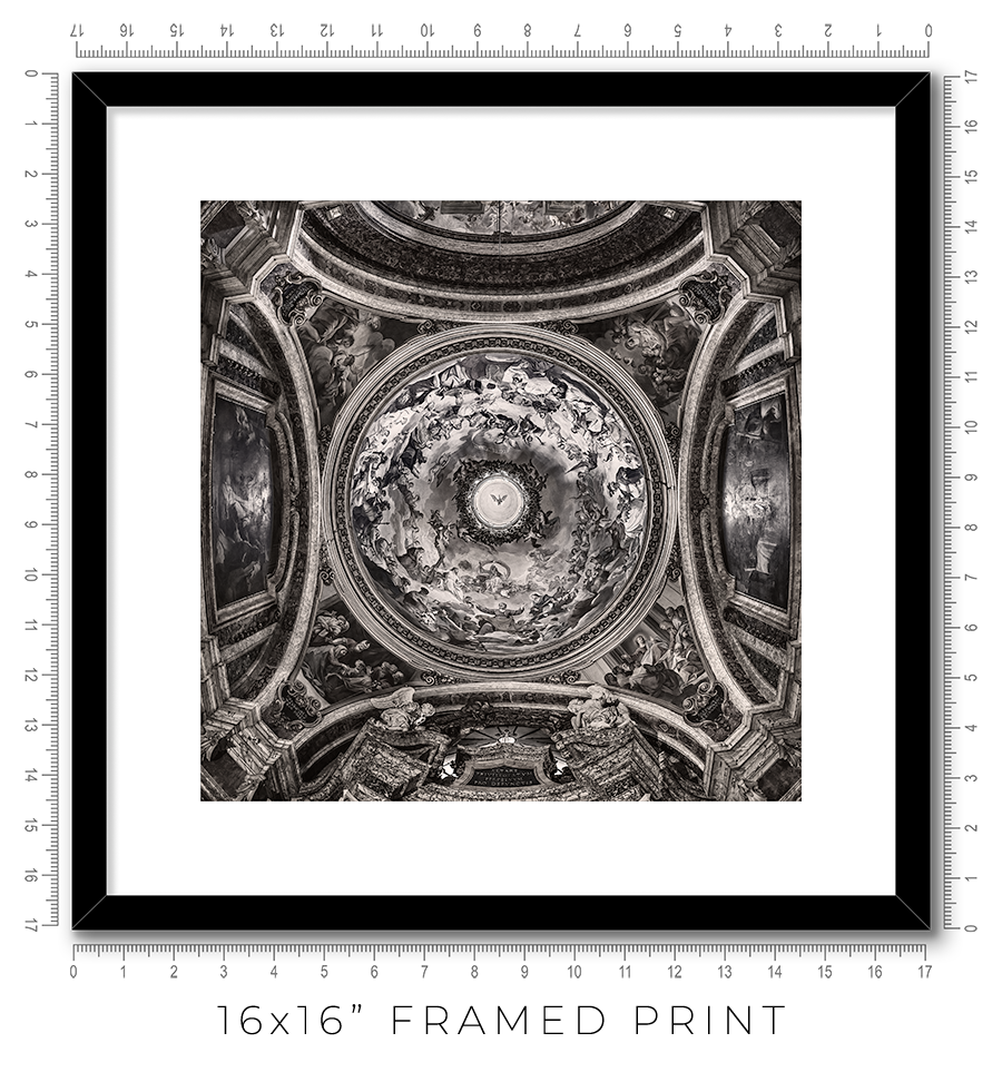 St Ignatius of Loyola in Rome - Igor Menaker Fine Art Photography