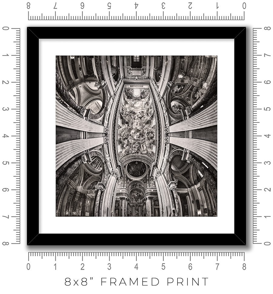 Sant Ignazio di Loyola in Rome - Igor Menaker Fine Art Photography