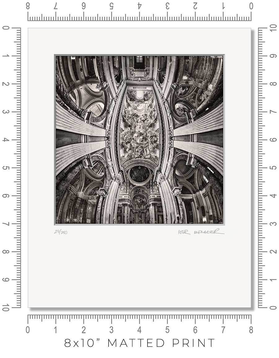 Sant Ignazio di Loyola in Rome - Igor Menaker Fine Art Photography