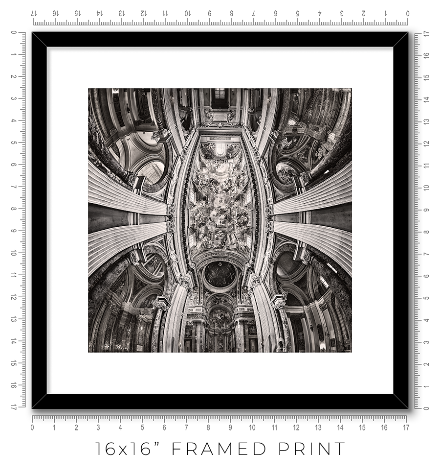 Sant Ignazio di Loyola in Rome - Igor Menaker Fine Art Photography