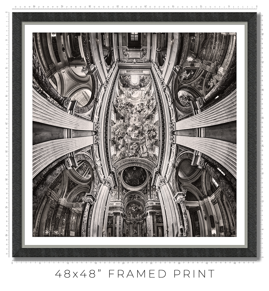 Sant Ignazio di Loyola in Rome - Igor Menaker Fine Art Photography