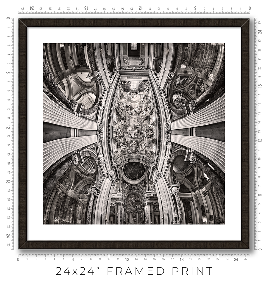 Sant Ignazio di Loyola in Rome - Igor Menaker Fine Art Photography