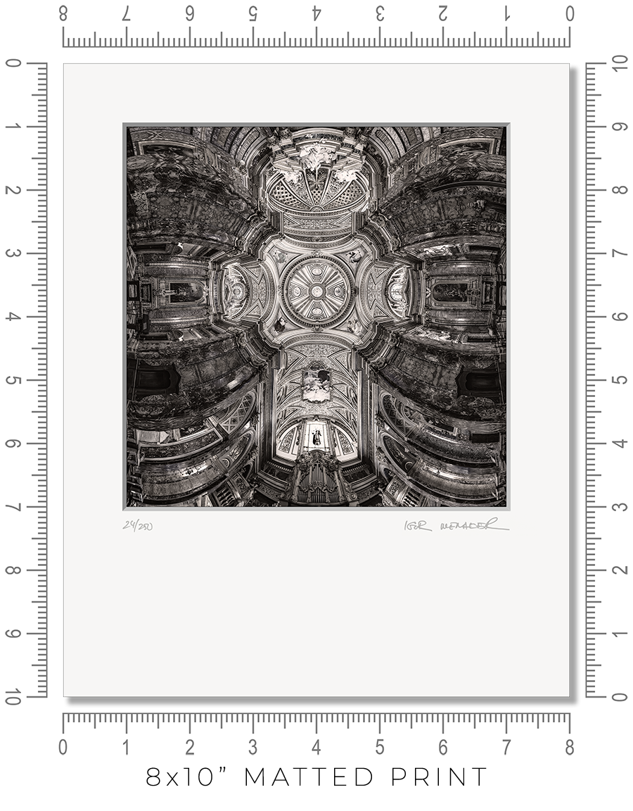 Sant Antonio dei Portoghesi in Rome - Igor Menaker Fine Art Photography