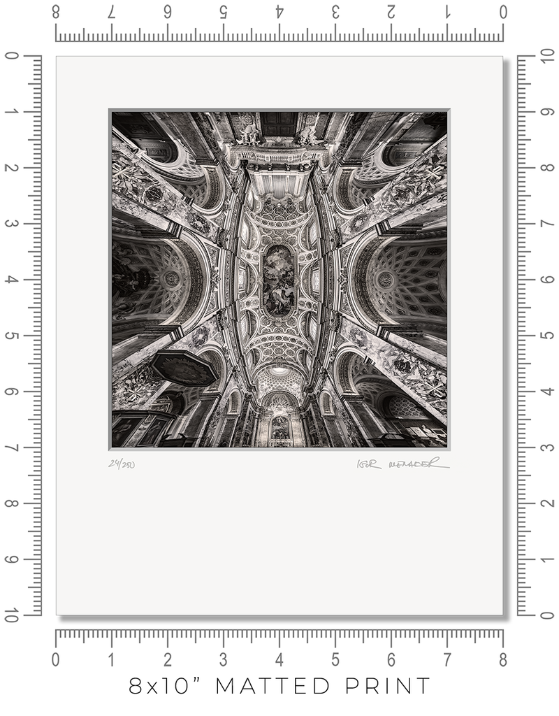 San Luigi dei Francesi in Rome - Igor Menaker Fine Art Photography