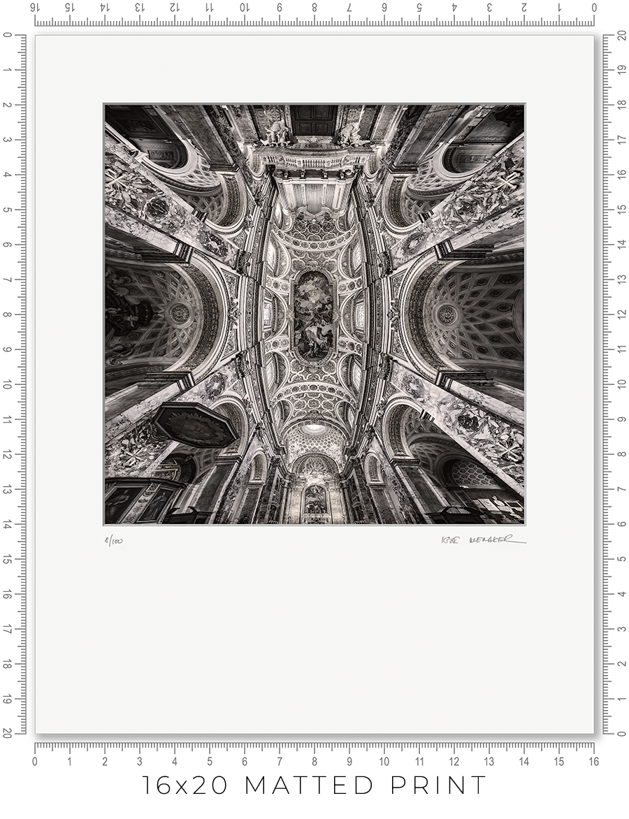 San Luigi dei Francesi in Rome - Igor Menaker Fine Art Photography