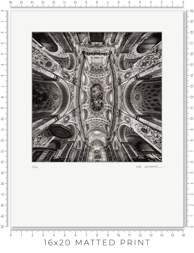 San Luigi dei Francesi in Rome - Igor Menaker Fine Art Photography