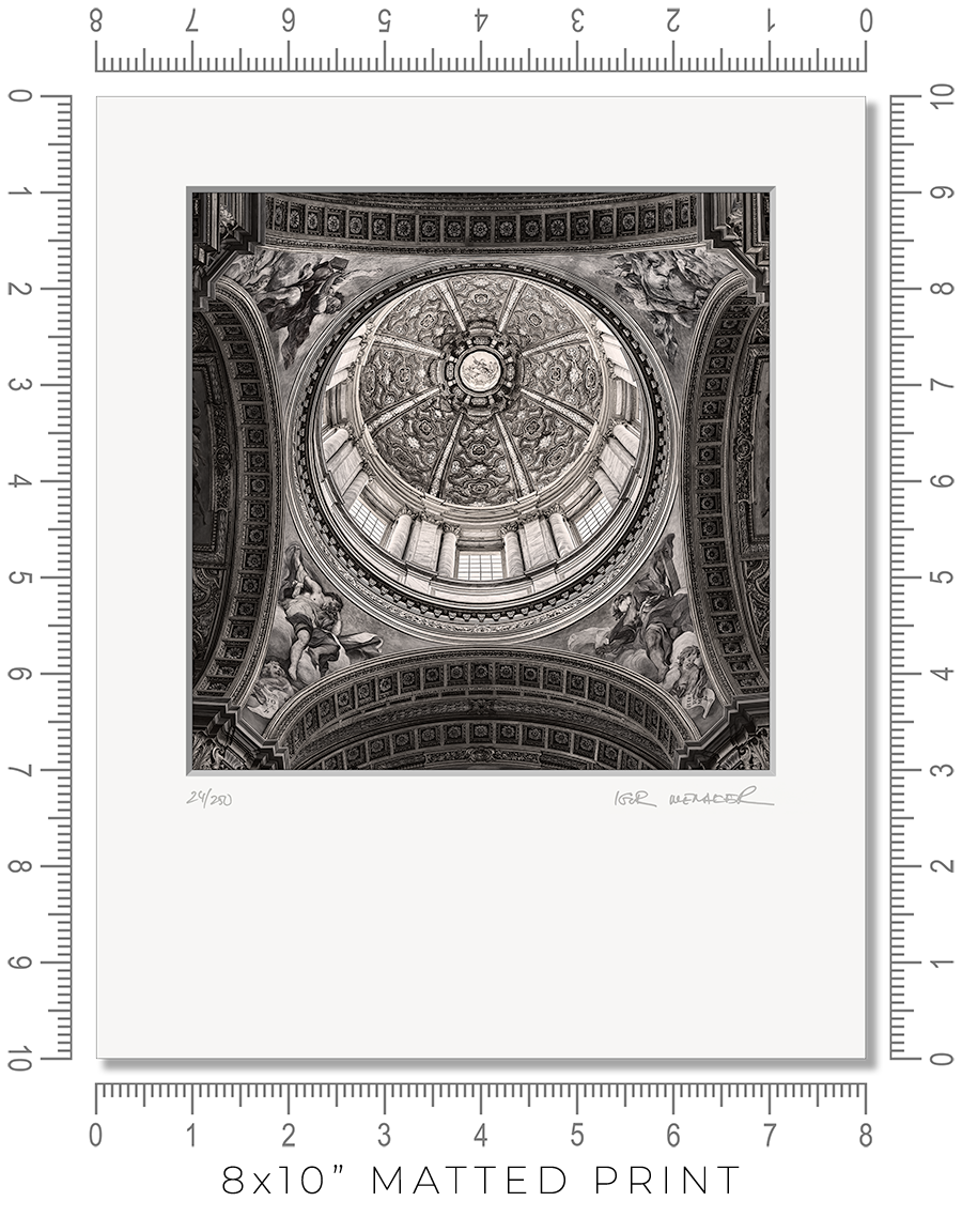 San Carlo al Corso in  Rome - Igor Menaker Fine Art Photography