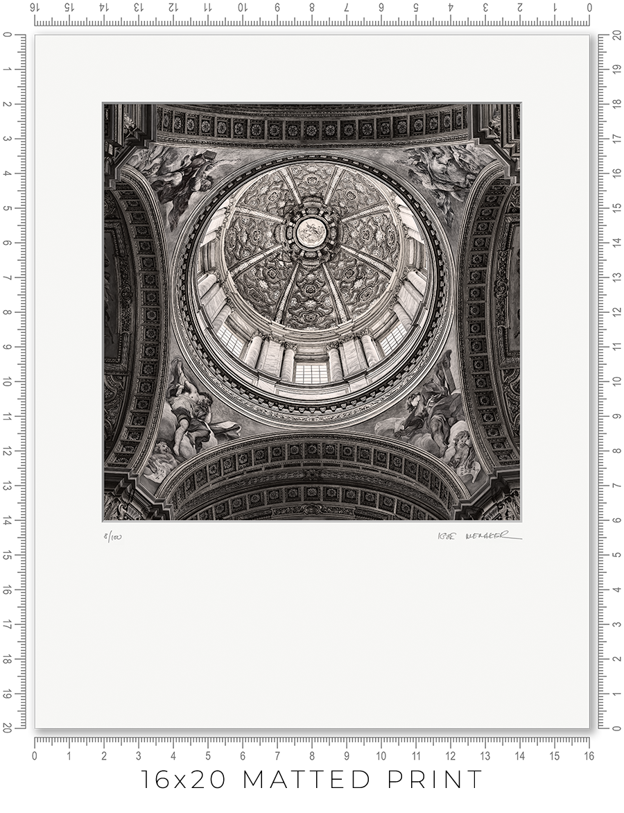 San Carlo al Corso in  Rome - Igor Menaker Fine Art Photography