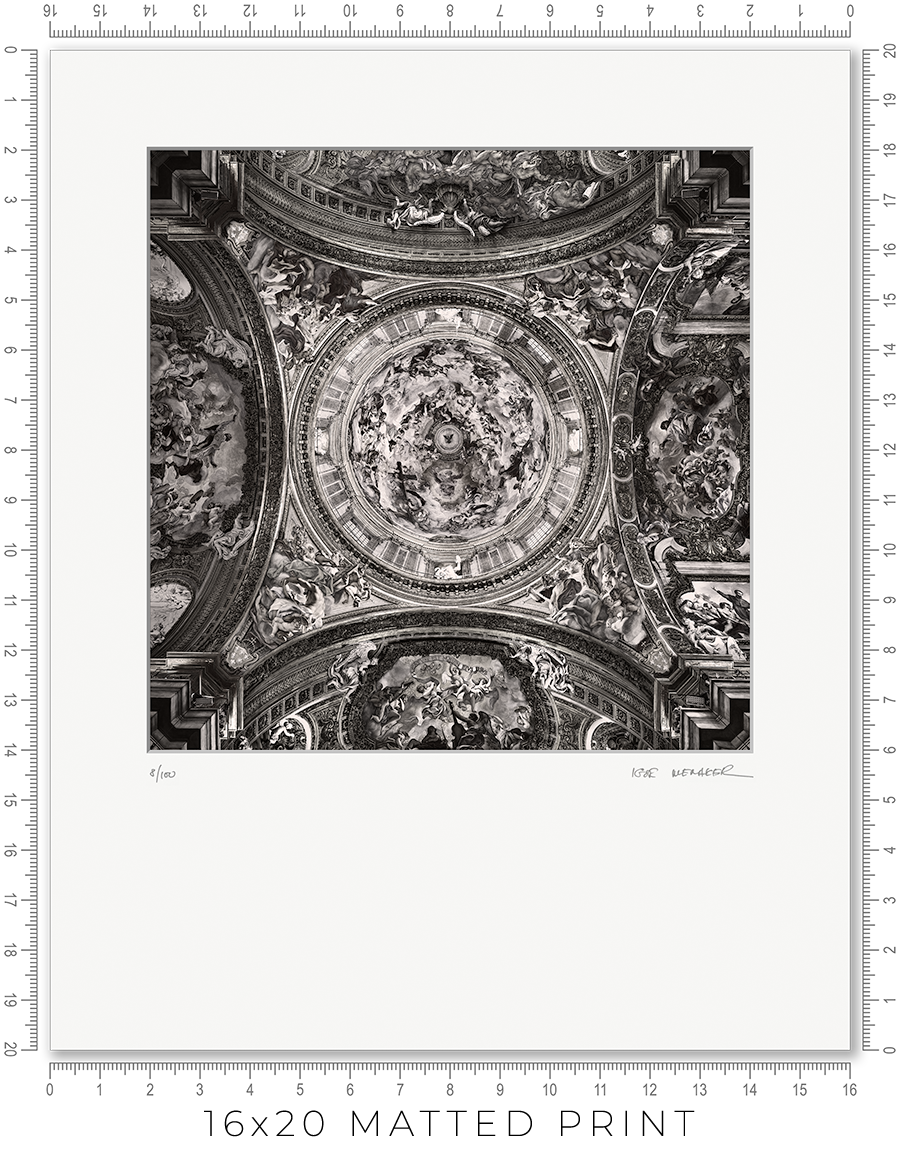 Chiesa del Gesu in Rome - Igor Menaker Fine Art Photography