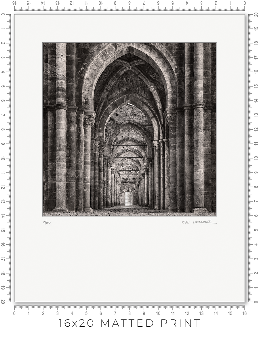 Abbey of San Galgano - Igor Menaker Fine Art Photography