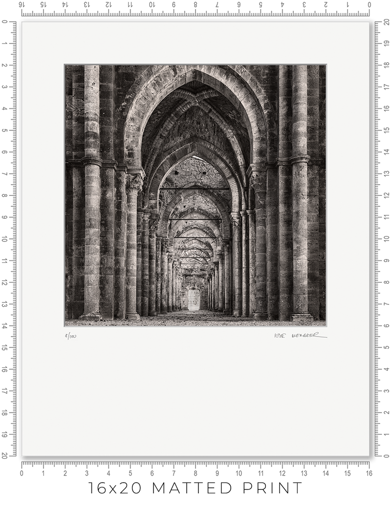 Abbey of San Galgano - Igor Menaker Fine Art Photography