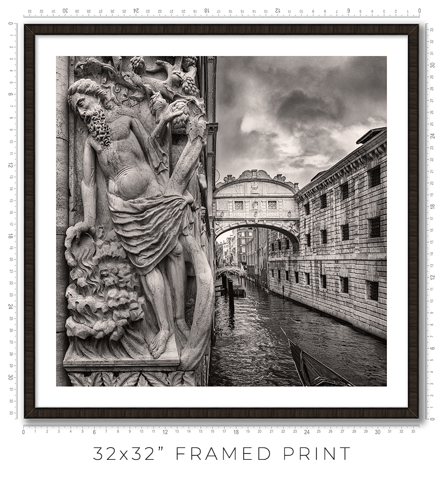 Bridge of Sighs in Venice - Igor Menaker Fine Art Photography