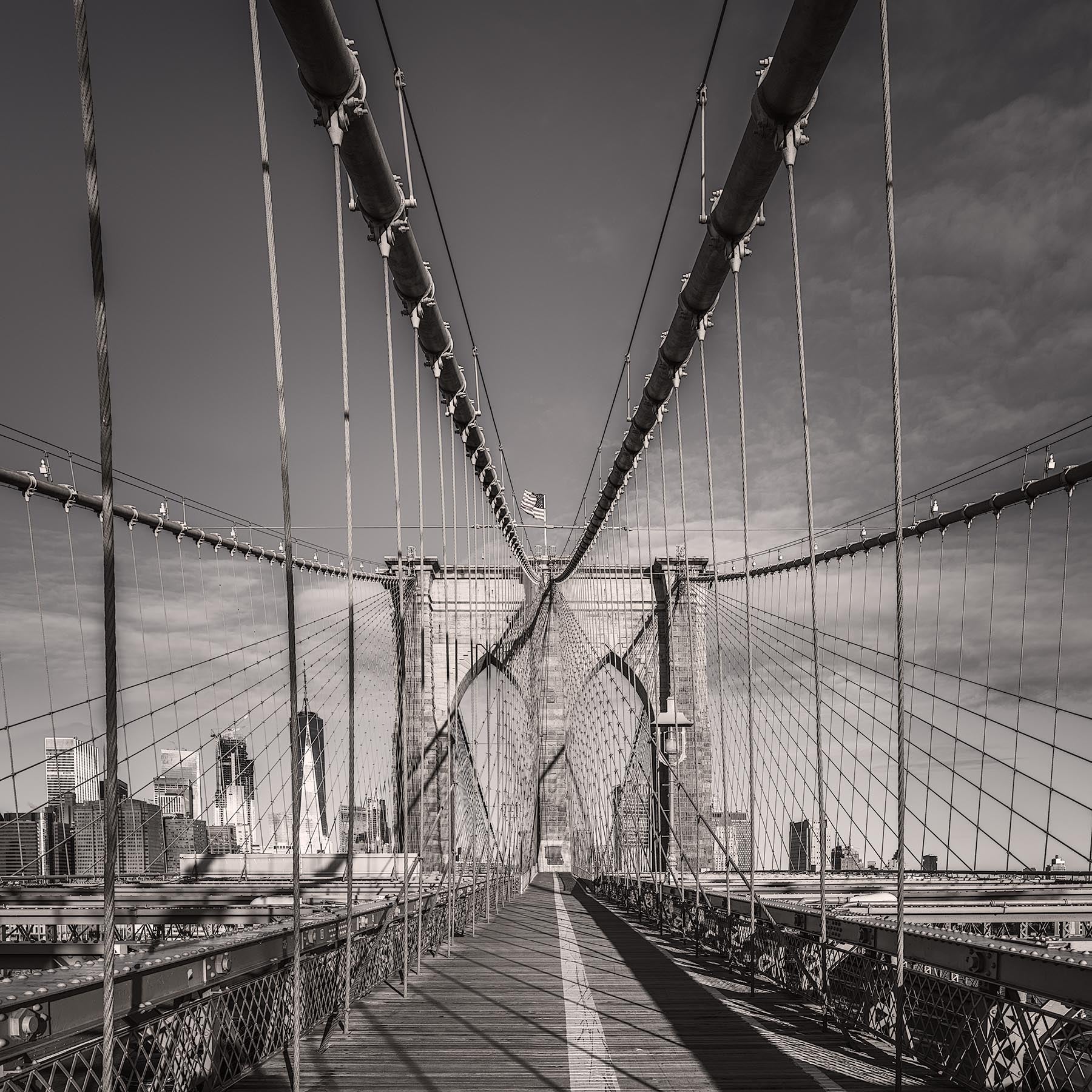Brooklyn Bridge Tower - Igor Menaker Fine Art Photography