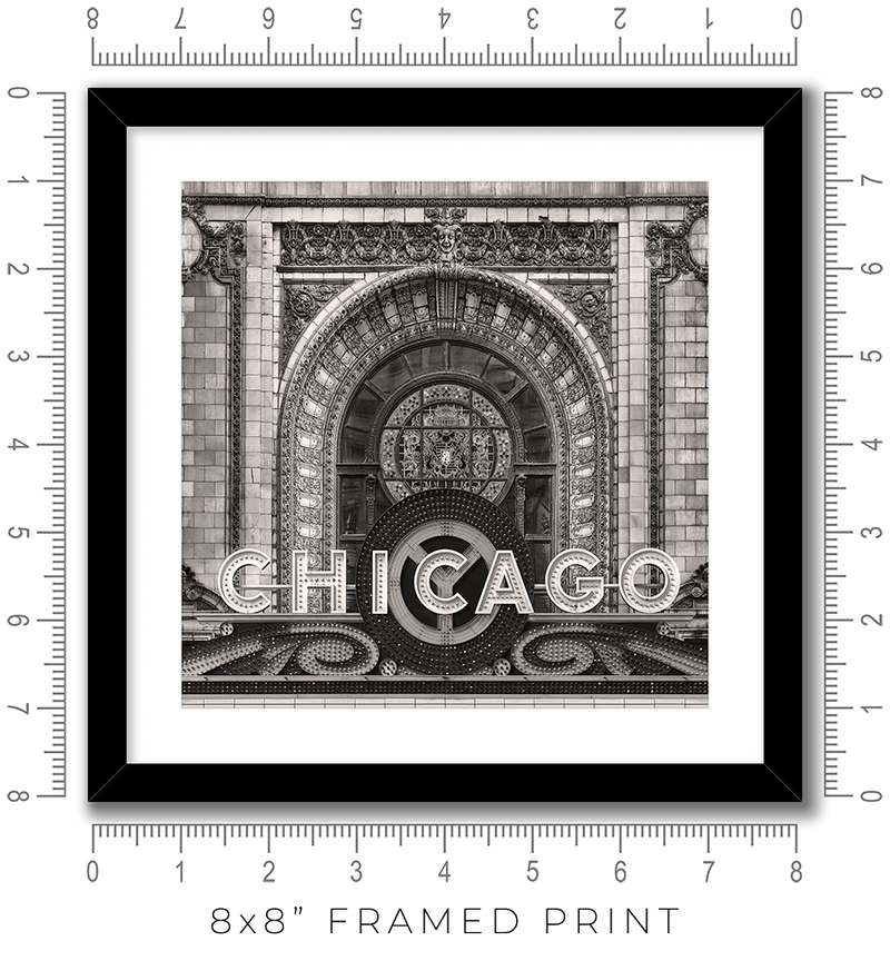 Chicago Marquee - Igor Menaker Fine Art Photography