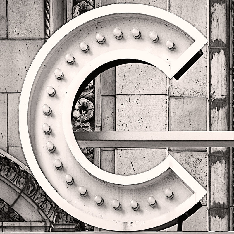 Chicago Marquee - Igor Menaker Fine Art Photography