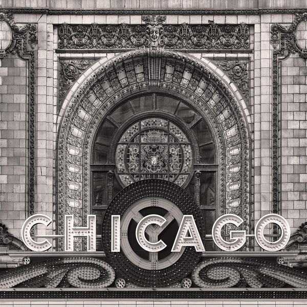 Chicago Marquee - Igor Menaker Fine Art Photography