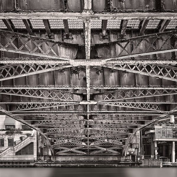 Dearborn Street Bridge - Igor Menaker Fine Art Photography
