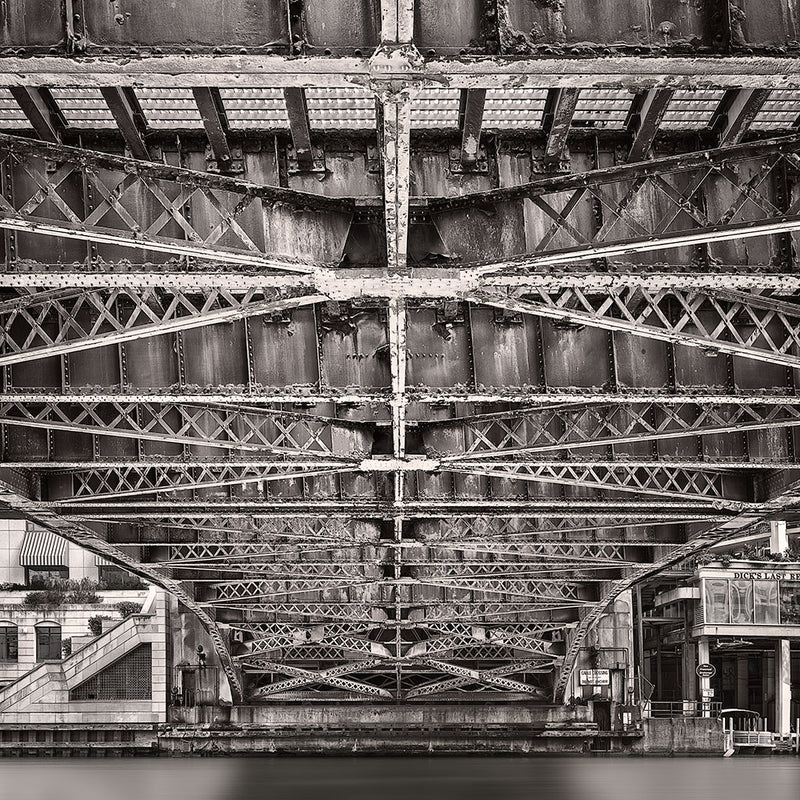 Dearborn Street Bridge - Igor Menaker Fine Art Photography